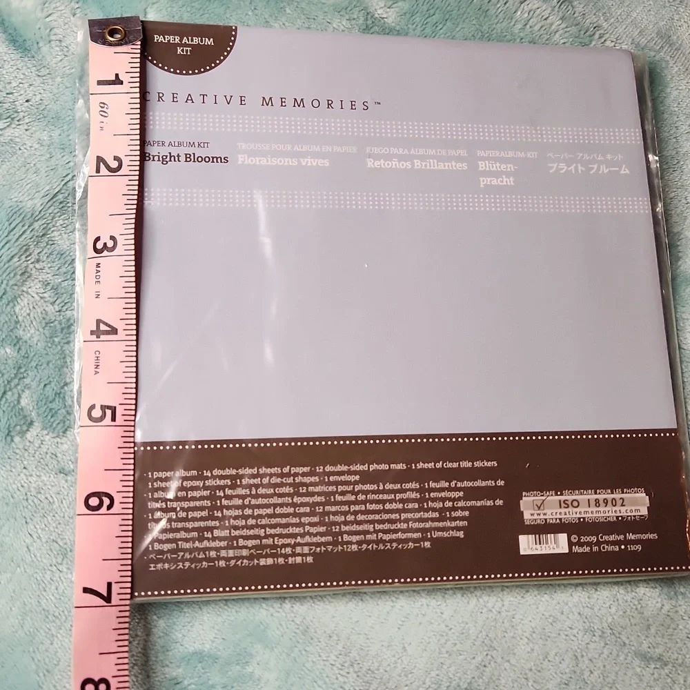 Creative Memories Paper Album Kit- Bright Blooms theme